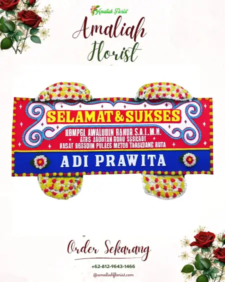 Papan Bunga Ucapan Selamat Kayawu